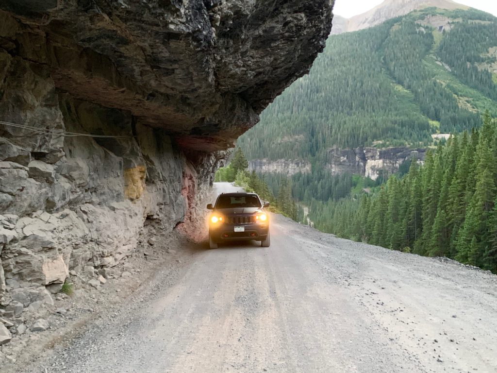 County Road 361 to Yankee Boy Basin