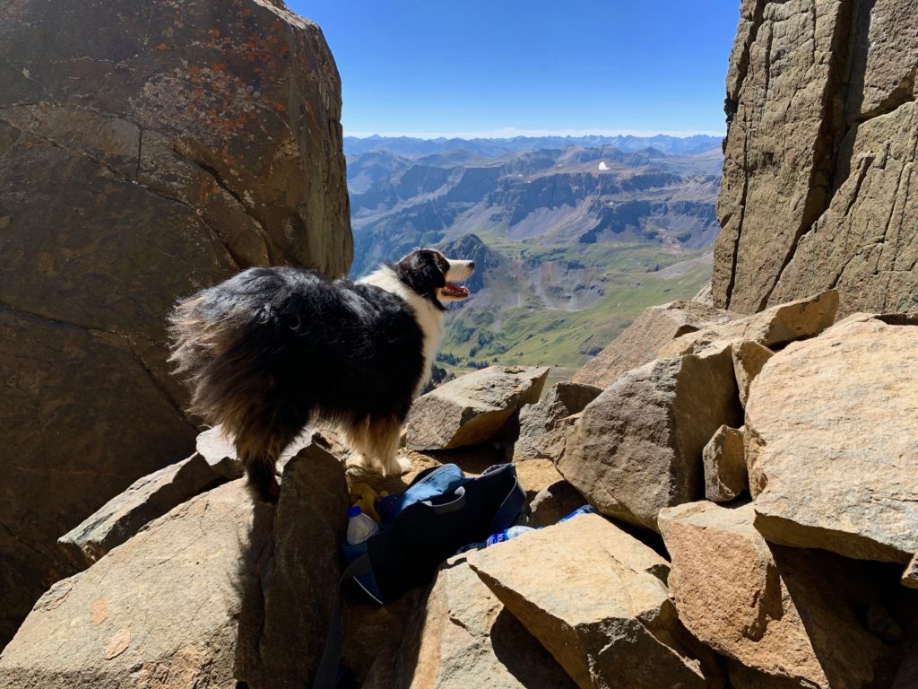 Mt. Sneffels - V-notch