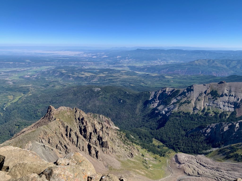 Mt. Sneffels summit view

