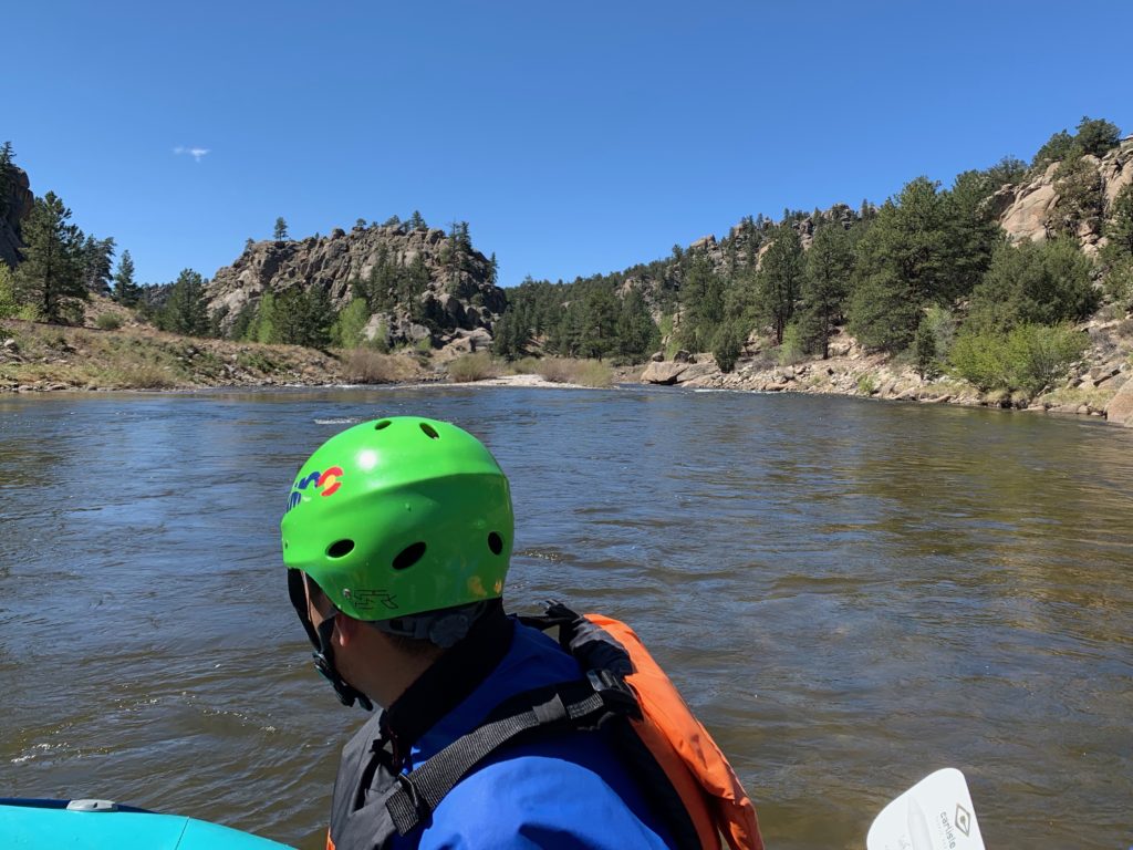 Entering Brown's Canyon
