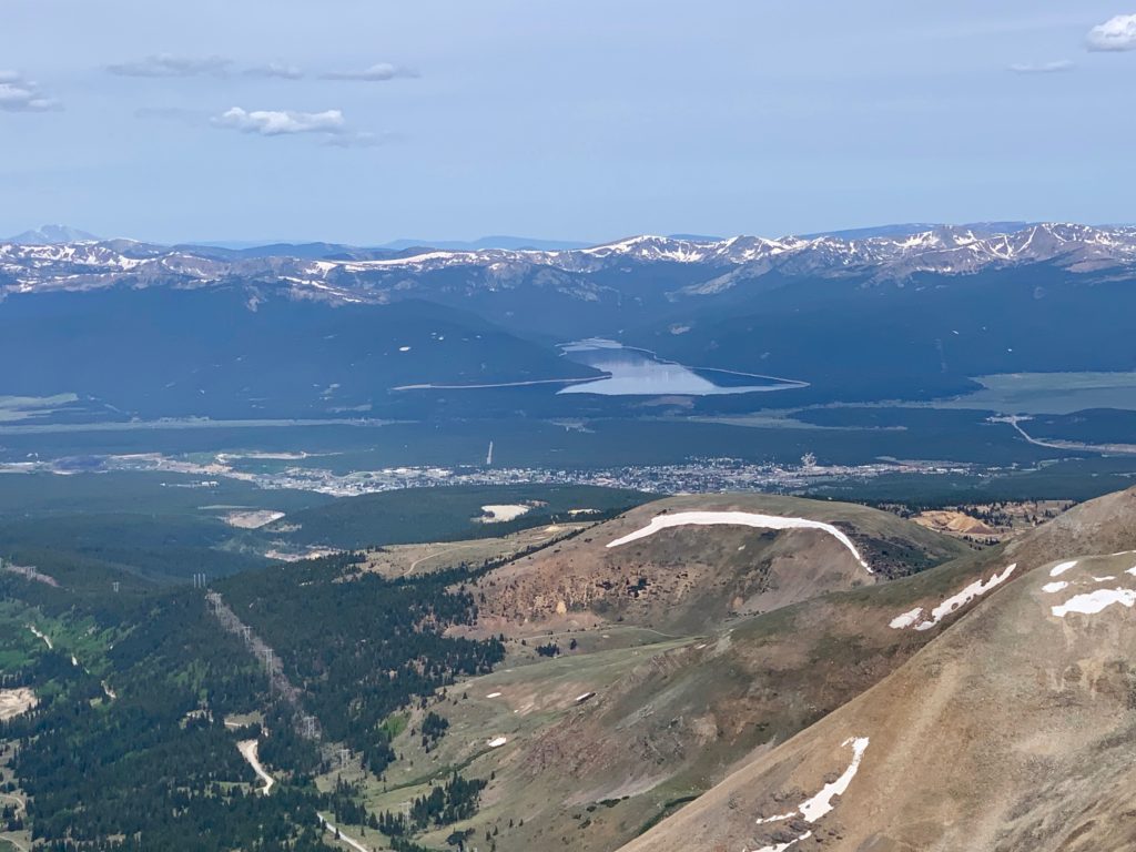 Leadville from Mt. Sherman
