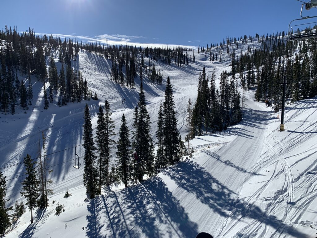 View from Pioneer lift
