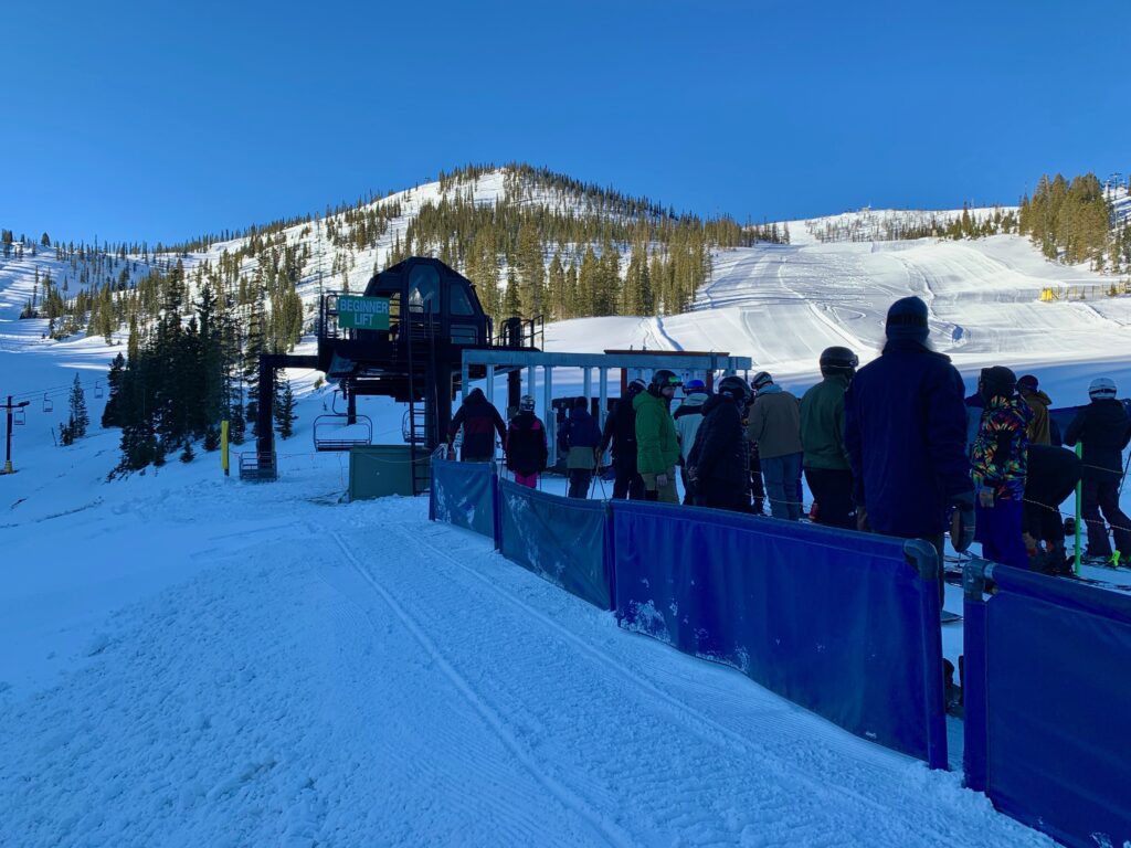 Opening Day seeking timberline