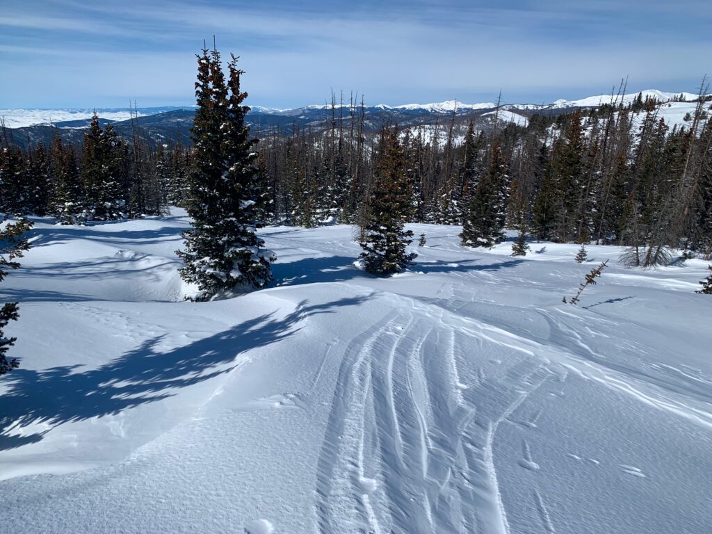 No Name Basin ski