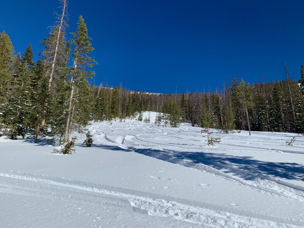 No Name Basin ski