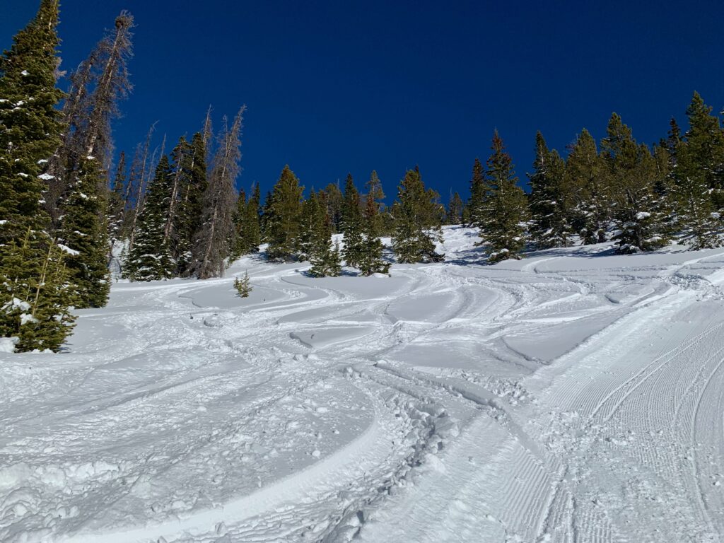 No Name Basin ski