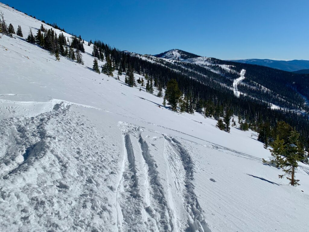 No Name Basin ski