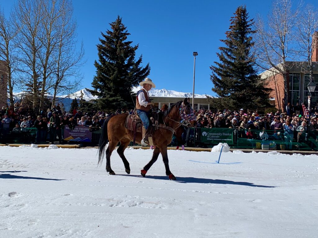 Leadville skijoring 2025