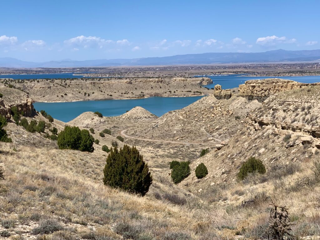 Lake Pueblo State Park mountain bike trails