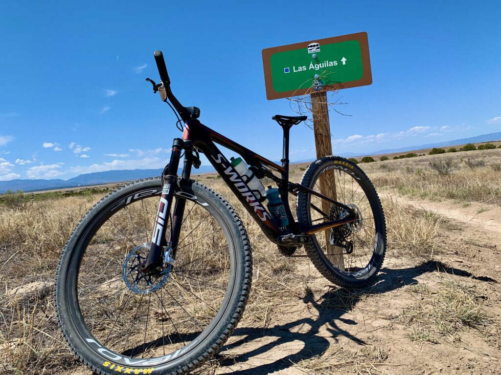 Lake Pueblo State Park mountain bike trails