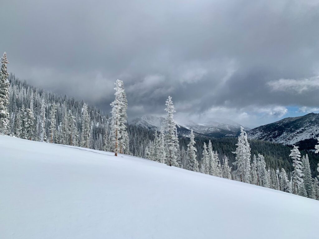 Skiing Monarch Mountain, April 2026.