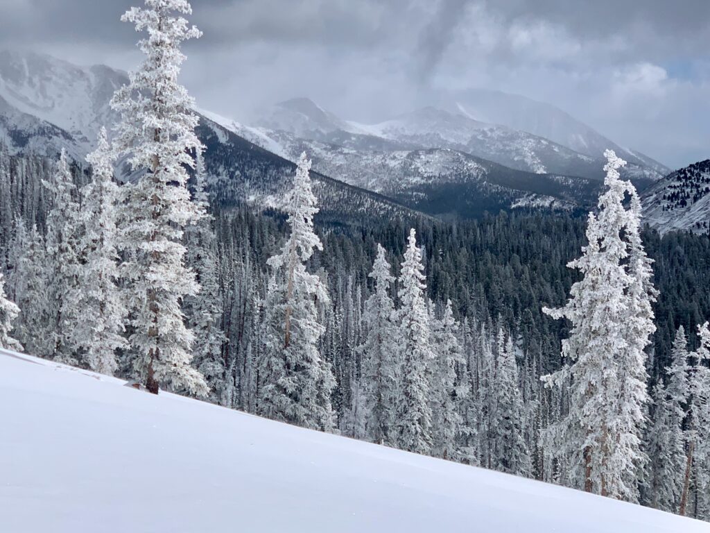 Skiing Monarch Mountain, April 2026.