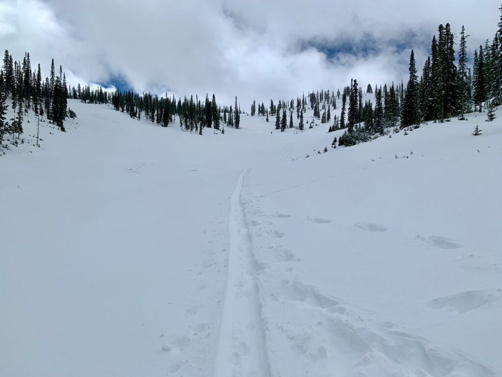 Skiing Monarch Mountain, April 2026.